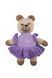 2 AMIGURUMI KIT - KNITTED TEDDY BEAR Ballerina (100% бавовна) 1078307 фото 2