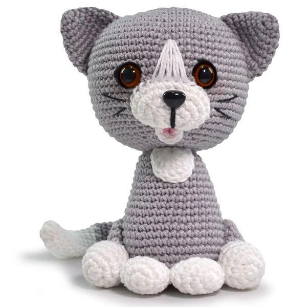 4 AMIGURUMI KIT - CATS & DOGS Persian 1077922 фото