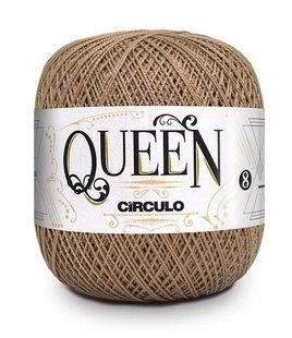 7625 QUEEN 8 пряжа (100% єгіпет.бавовна, 100гр. 678м. ), бежевий 1076286 фото