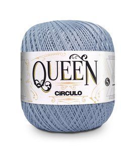 2463 QUEEN 5 пряжа (100% єгіпет.бавовна, 100гр. 424м.), сіро-блакитний 1080784 фото