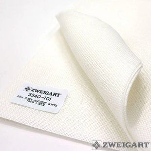 3340/101 Корк-Аїда 20 (36*46см) молочний, канва Zweigart 8918 фото