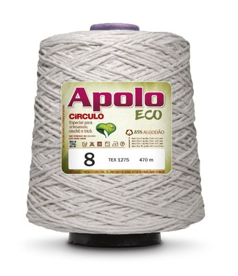 20 APOLO ECO 8 (85% бавовна, 15% волокна, 600гр, 470м 1шт) 1075503 фото