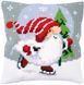 PN-0188660 Набір для вишивання хрестом (подушка) Vervaco Christmas gnome on ice "Різдвяний гном на льоду" 1073753 фото 1