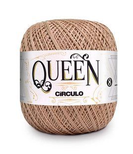 7650 QUEEN 8 пряжа (100% єгіпет.бавовна, 100гр. 678м. ), бежевий 1076281 фото