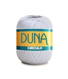 8001 DUNA пряжа (100% мерсиризована бавовна, 100гр. 170м. ), білий 1075769 фото