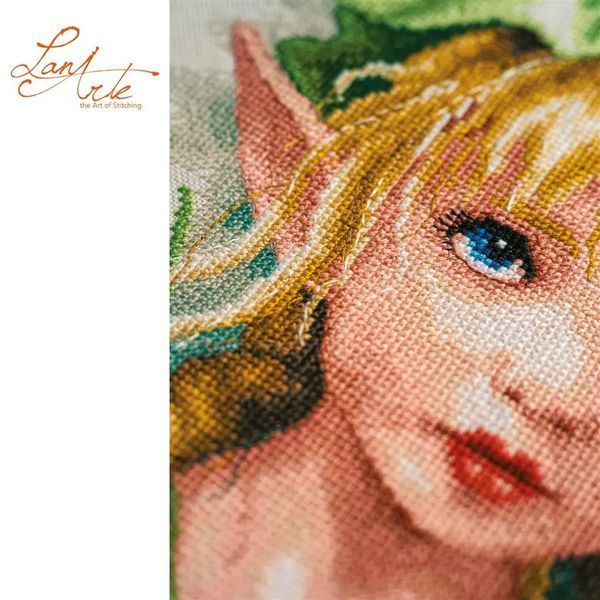 PN-0221118 Набір для вишивки хрестиком Lanarte &ndash; Лілія, коронована феєю 1081308 фото