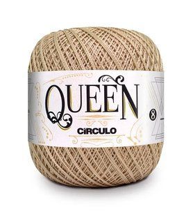 7684 QUEEN 8 пряжа (100% єгіпет.бавовна, 100гр. 678м. ), бежевий 1076280 фото
