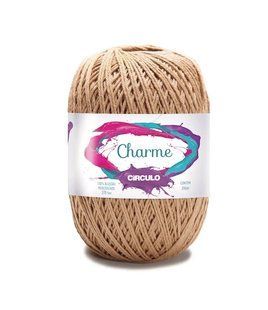 7625 CHARME пряжа (100% мерс.бавовна, 150гр. 396м. ), бежевий 1076035 фото