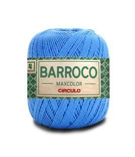 2500 BARROCO MAXCOLOR 4 пряжа (100% бавовна, 200гр. 338м.), синій 1080880 фото