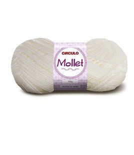 20 MOLLET пряжа пряжа (100% акрил, 100гр, 200м), білий 1075279 фото