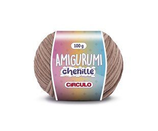 7567 AMIGURUMI CHENILLE пряжа (100% поліестер, 100гр. 110м. 4 мот. в уп.) КАКАО 1081420 фото
