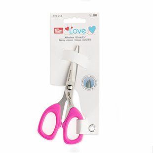 610543 Ножиці для шиття з мікрозаточенням, Prym Love, 13,5 см Prym 1071565 фото