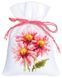 PN-0150042 Набір для вишивання хрестом (мішечки для саше) Vervaco Echinacea and Butterflies "Ехінацея та метелики" 1068475 фото 4