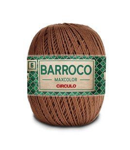7220 BARROCO MAXCOLOR 6 пряжа (100% бавовна, 200гр. 226м.), коричневий 1076525 фото