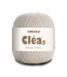 8176 CLEA 5 пряжа(100% Mers. cotton, 151 gr. 750 m. 6 mot. in a pack), молочний 51083 фото