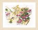 PN-0165379 Набір для вишивки хрестом LanArte Colibri and Flowers "Колібрі та квіти" 1061921 фото