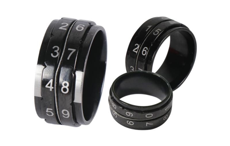 10870 Лічильник рядів Size12 (21.4 мм Inner ID) Black Row Counters Rings KnitPro 1067407 фото