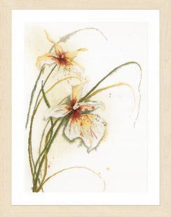 PN-0008014 Набір для вишивки хрестом LanArte Orchid "Орхідея" 1066514 фото