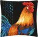 PN-0156228 Набір для вишивання хрестом (подушка) Vervaco Rooster "Півник"