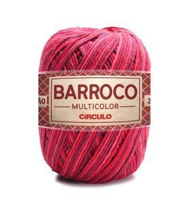 9245 BARROCO MULTICO пряжа (100% бавовна, 200гр. 226м.), різнокольоровий 1076314 фото