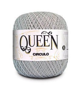 8013 QUEEN 8 пряжа (100% єгіпет.бавовна, 100гр. 678м. ), сірий 1076298 фото