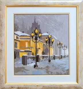 Набір для вишивання хрестиком Чарівна Мить №464 "Зимовий город" 1014682 фото