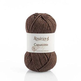 29 Capuccino пряжа (70% мерінос 30% волокно ), колір Коричневий 50 г моток ROSARIOS 1082561 фото