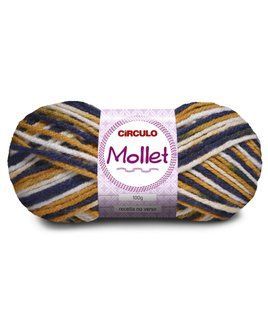 9471 MOLLET пряжа пряжа (100% акрил, 100гр, 200м), різнокольоровий 1075244 фото