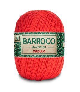 3524 BARROCO MAXCOLOR 6 пряжа (100% бавовна, 200гр. 226м), червоний 1076538 фото
