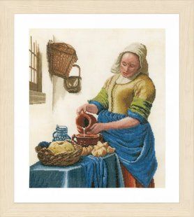 PN-0168604 Набір для вишивки хрестом LanArte Milk Lady "Жінка з молоком" 1062700 фото