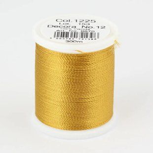 1225/9870 DECORA №12 100% віскозна нитка з об'ємним крученням, 300 м 1062575 фото