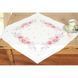 PN-0145973 Набір для вишивання хрестом (скатертина) Vervaco Pink Roses "Рожеві троянди" 1062757 фото 2