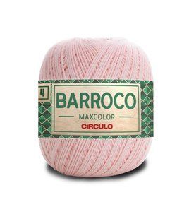 3346 BARROCO MAXCOLOR 4 пряжа (100% бавовна, 200гр. 338м.), світло-рожевий 1080851 фото