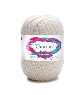 8176 CHARME пряжа (100% мерс.бавовна, 150гр. 396м. ), молочний 1076031 фото