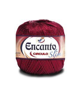 3794 ENCANTO SLIM пряжа (100% віскоза, 100гр. 240м ), бордовий 1075656 фото