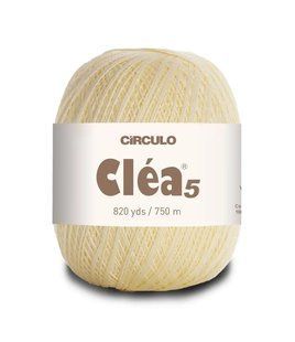 1074 CLEA 5 пряжа(100% мерс.бавовна, 151гр. 750м. ), молочний 1076235 фото