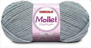 8088 MOLLET пряжа пряжа (100% акрил, 100гр, 200м,), сірий 1075339 фото