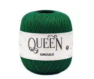 5076 QUEEN 5 пряжа (100% єгіпет.бавовна, 100гр. 424м.), зелений 1080787 фото