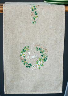 PN-0185102 Love, 29х102, аїда 14, рахунковий хрест Любов Vervaco 1073257 фото
