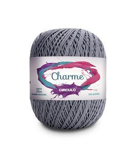 8336 CHARME пряжа (100% мерс.бавовна, 150гр. 396м. ), сірий 1076081 фото