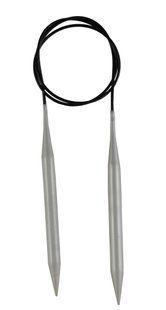 45338 Спиці кругові Basix Aluminum KnitPro, 80 см, 5.50 мм 20253 фото