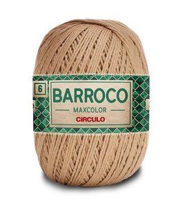 7625 BARROCO MAXCOLOR 6 пряжа (100% бавовна, 200гр. 226м), бежевий 1076522 фото