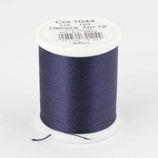 1044/9870 DECORA №12 100% віскозна нитка з об'ємним крученням, 300 м 1062585 фото