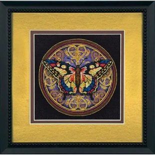 65095 Набір для вишивання хрестом DIMENSIONS Ornate Butterfly "Барвистий метелик" 1065145 фото