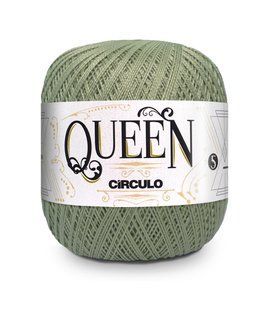 5695 QUEEN 5 пряжа (100% єгіпет.бавовна, 100гр. 424м.), хакі 1080786 фото