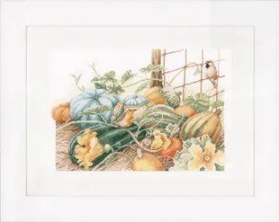PN-0147538 Набір для вишивки хрестом LanArte Pumpkins "Гарбузи" 1061927 фото