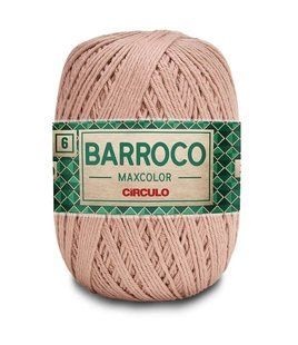 7727 BARROCO MAXCOLOR 6 пряжа (100% бавовна, 200гр. 226м.), молочний 1076521 фото