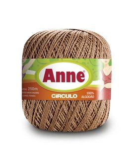 7625 ANNE пряжа (100%мерс.бавовна, 74гр. 250м), бежевий 1076095 фото