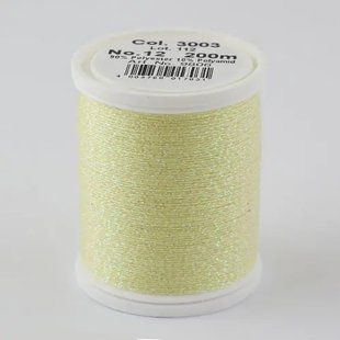 3003/9806 Glamour №12 віскозна нитка з металізованим ефектом, 200м 1063604 фото