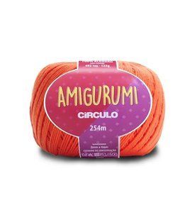 4448 AMIGURUMI пряжа (100% мерс.бавовна, 125гр. 254м), жовтогарячий 1075958 фото